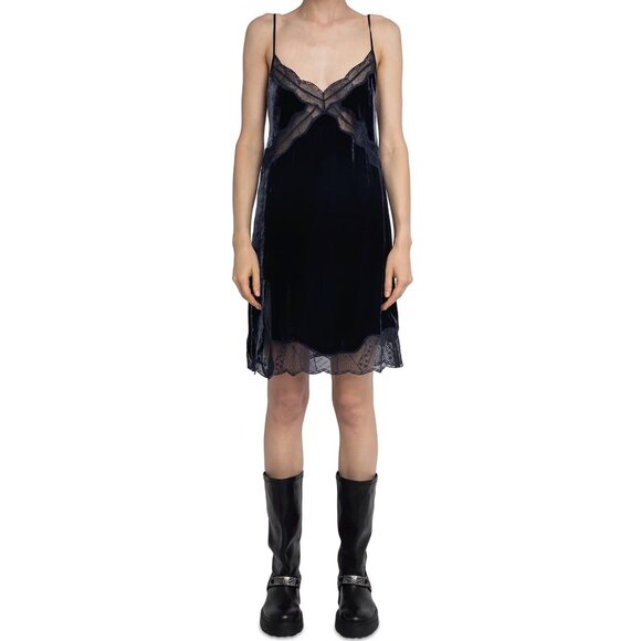 Zadig & Voltaire Rishi Velvet Dress - Picture 6 of 8